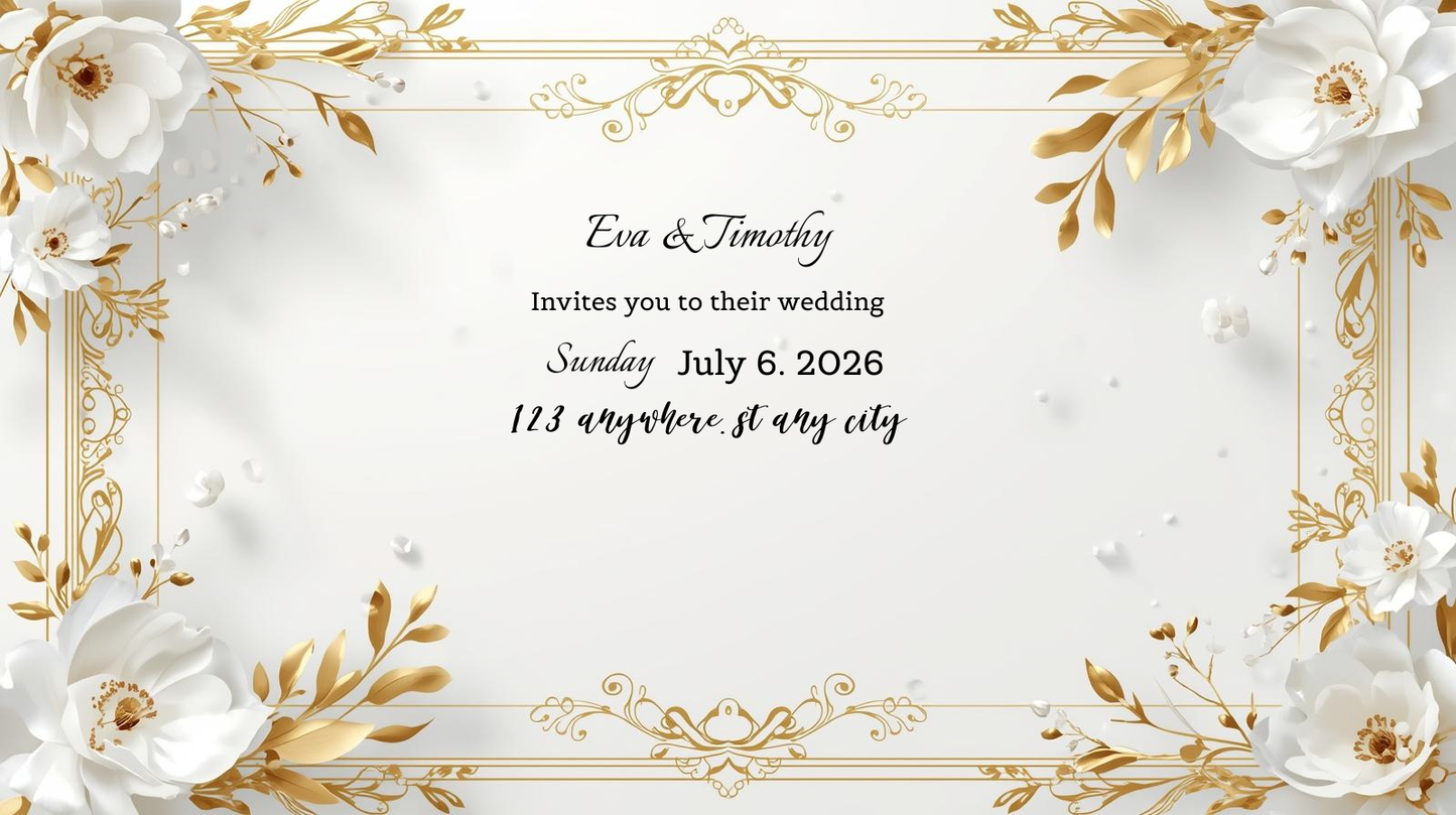 Wedding Template