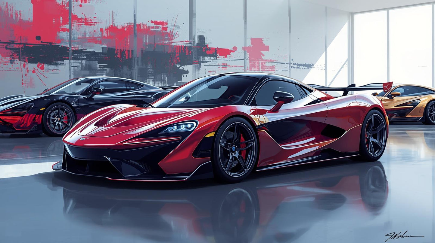 MCLAREN poster bundle