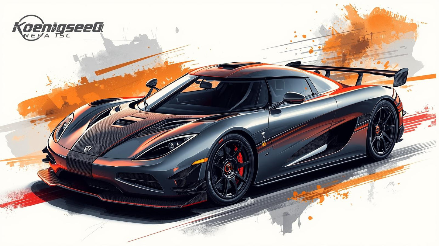 KOENIGSEGG poster bundle
