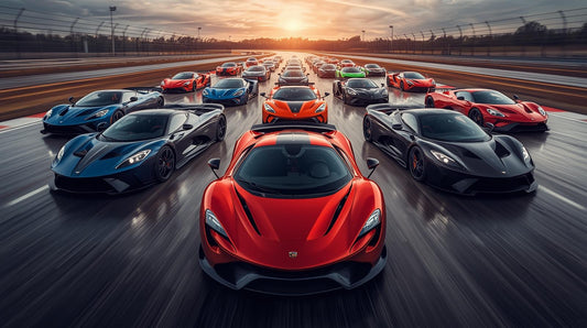 RANDOM SUPERCAR/HYPER CAR POSTER BUNDLE